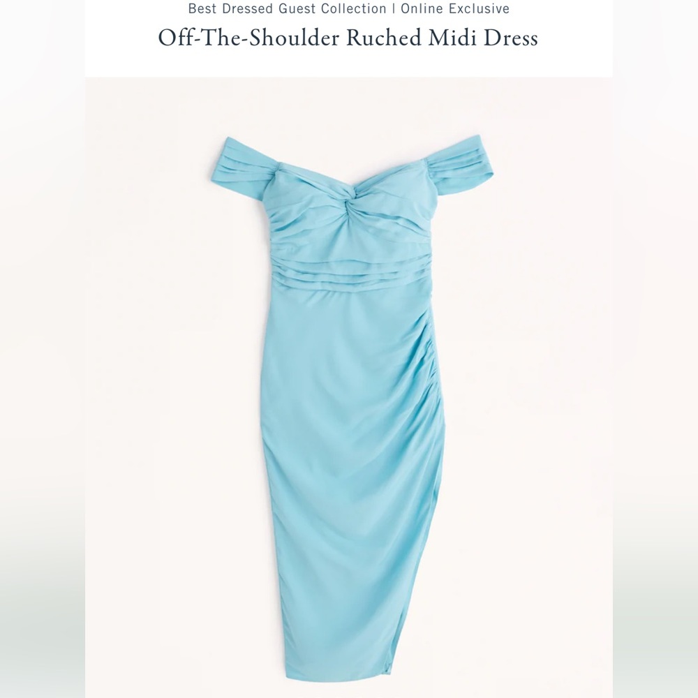 Abercrombie Off The Shoulder Formal Dress XXS-P